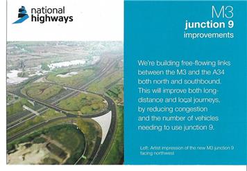M3 J9 - Winnall improvements